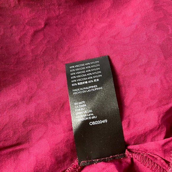 Anthropologie Velvet Burnout‎ Blouse Women M NWT Button-Up 3/4 Sleeve Tunic Top - Picture 10 of 16